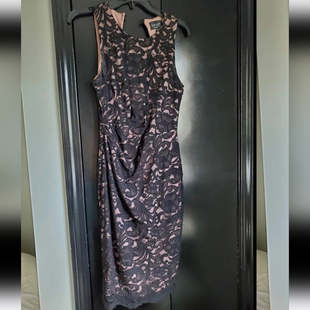 Xscape coctail dress size 4 - Picture 3 of 4